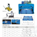 best selling hydraulic automatic Joint Hidden Type roll forming machine/machinery on production line